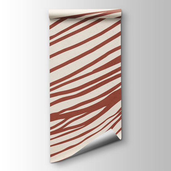 Red lines on a white background