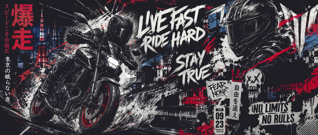 Poster of a motorcycle Poster of a motorcycle