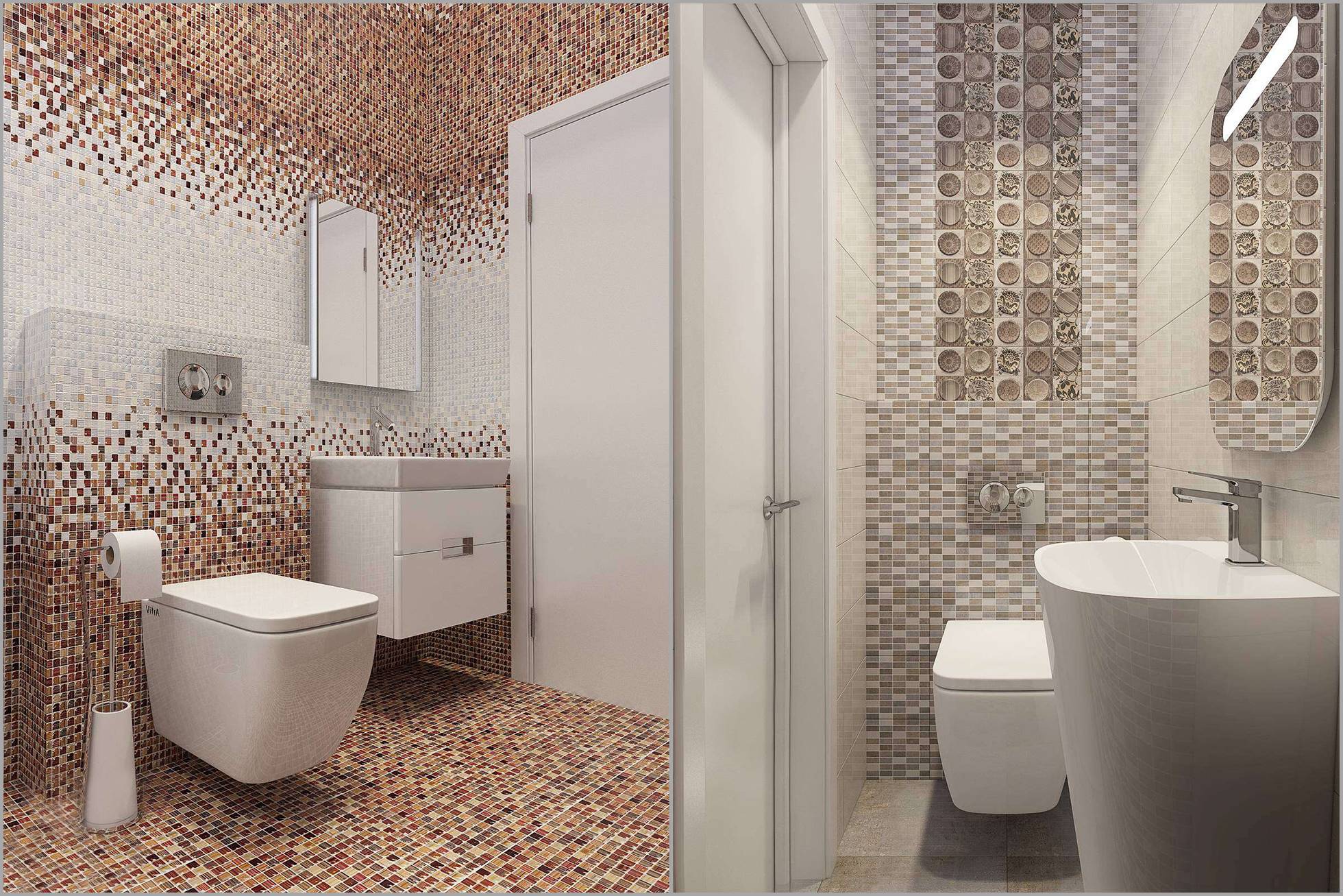 ремонт санвузла з мозаїкою