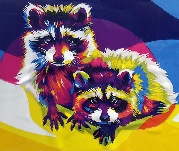 картина по номерам покрытая лаком