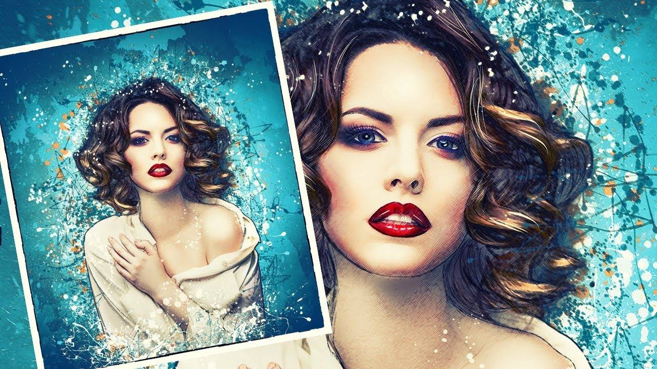 дрім арт портрет дівчини